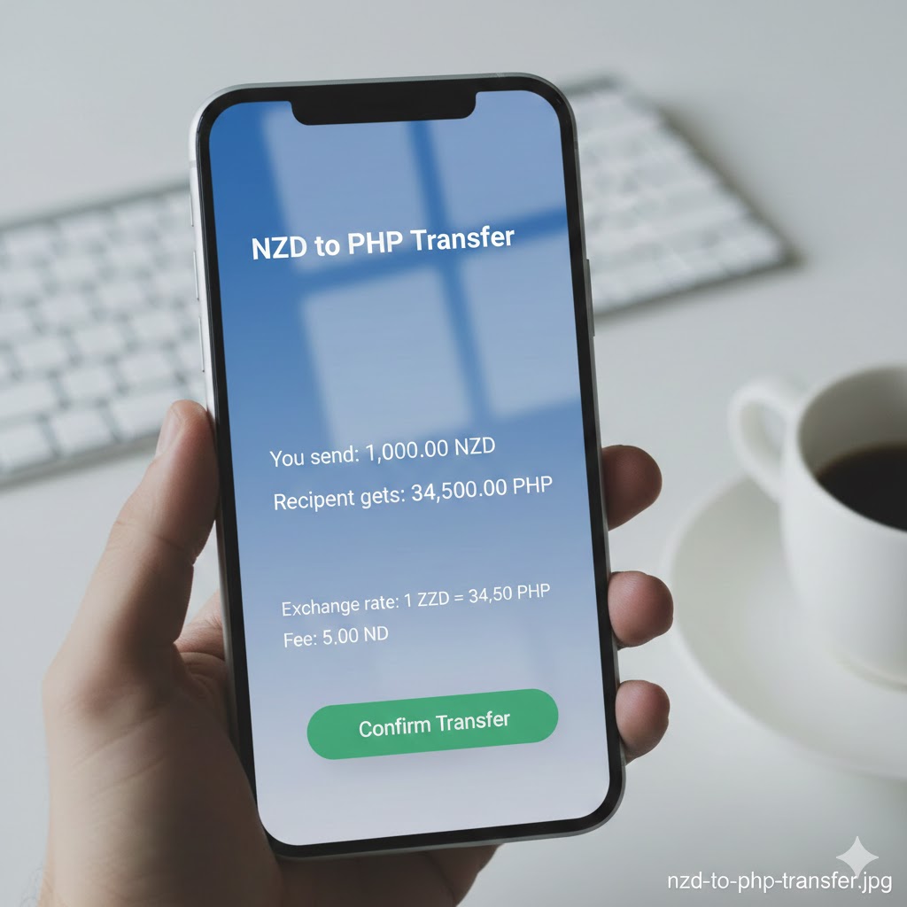 Sending money from New Zealand to Philippines