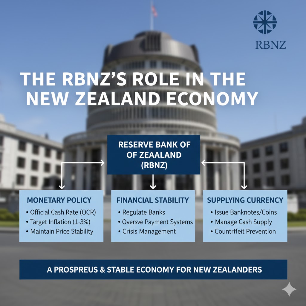 RBNZ role in NZ interest rates