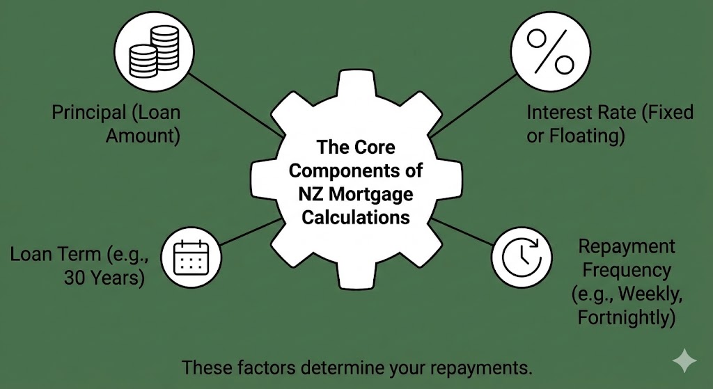 Young couple discussing mortgage affordability in New Zealand