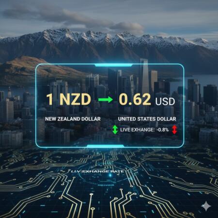 USD to NZD: The US Dollar to New Zealand Dollar Exchange Rate