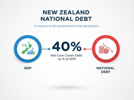 How Much Is New Zealand in Debt?