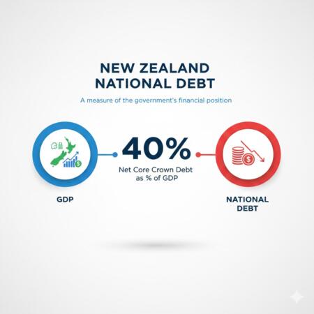 How Much Is New Zealand in Debt?