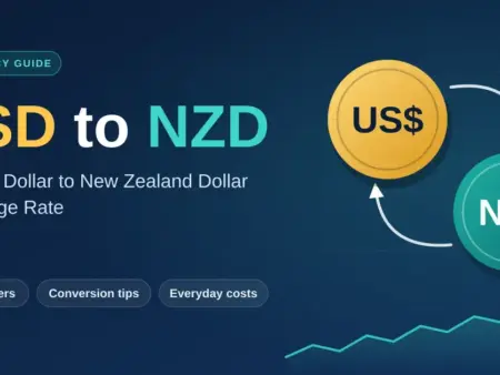USD to NZD: The US Dollar to New Zealand Dollar Exchange Rate