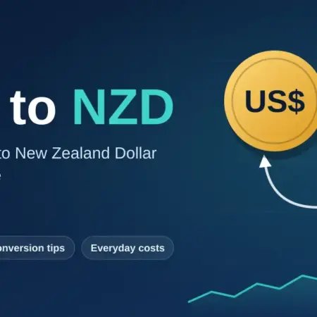 USD to NZD: The US Dollar to New Zealand Dollar Exchange Rate