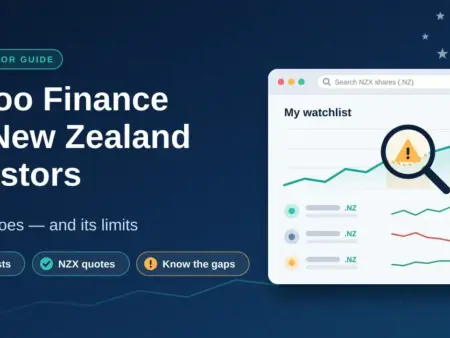 Yahoo Finance for New Zealand Investors: What It Does, and Its Limits