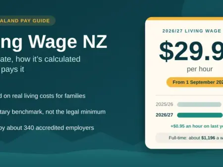 Living Wage NZ: Current Rate, How It’s Calculated and Who Pays It