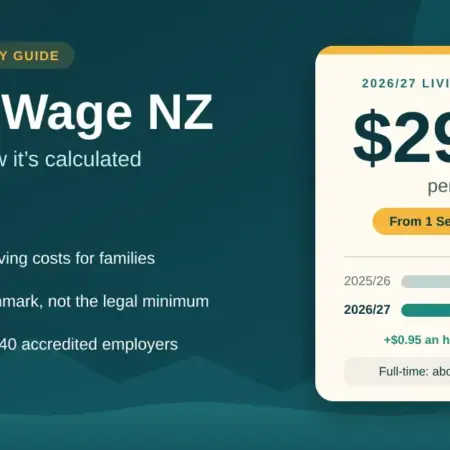 Living Wage NZ: Current Rate, How It’s Calculated and Who Pays It