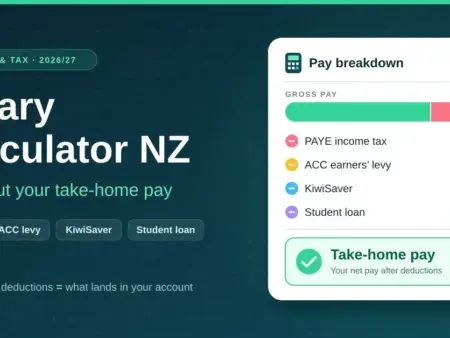 Salary Calculator NZ: Work Out Your Take-Home Pay